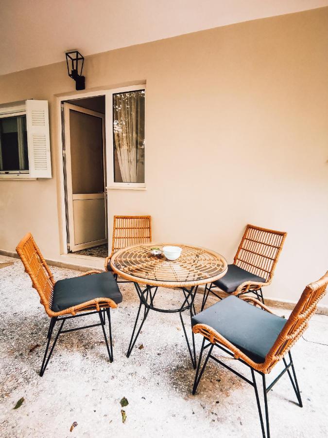 Explore Greece From Apartment With Private Garden Chalkida Ngoại thất bức ảnh