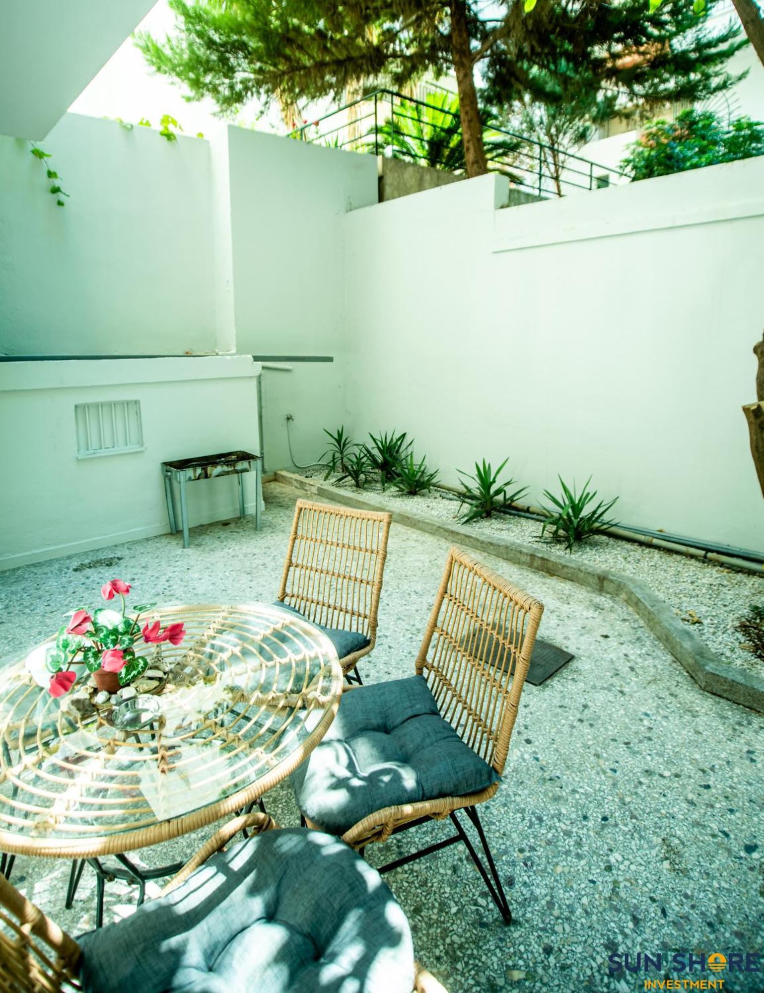 Explore Greece From Apartment With Private Garden Chalkida Ngoại thất bức ảnh